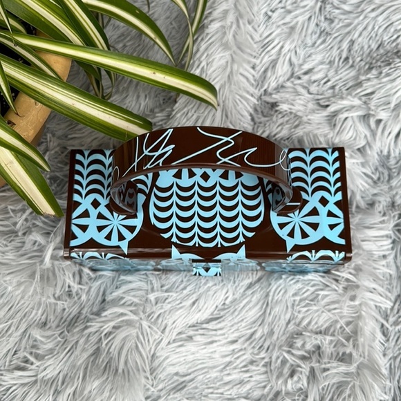 Art and fashion collide. Kim Dalzell purse. Lucite. Signed by artist. … - Picture 6 of 12